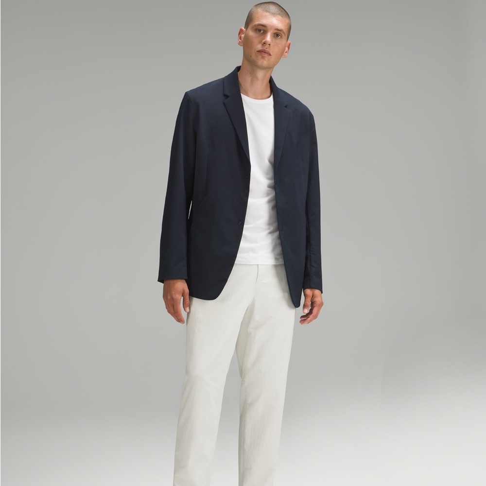 lululemon Men’s New Venture Snap-Front Navy Blazer - NWOT